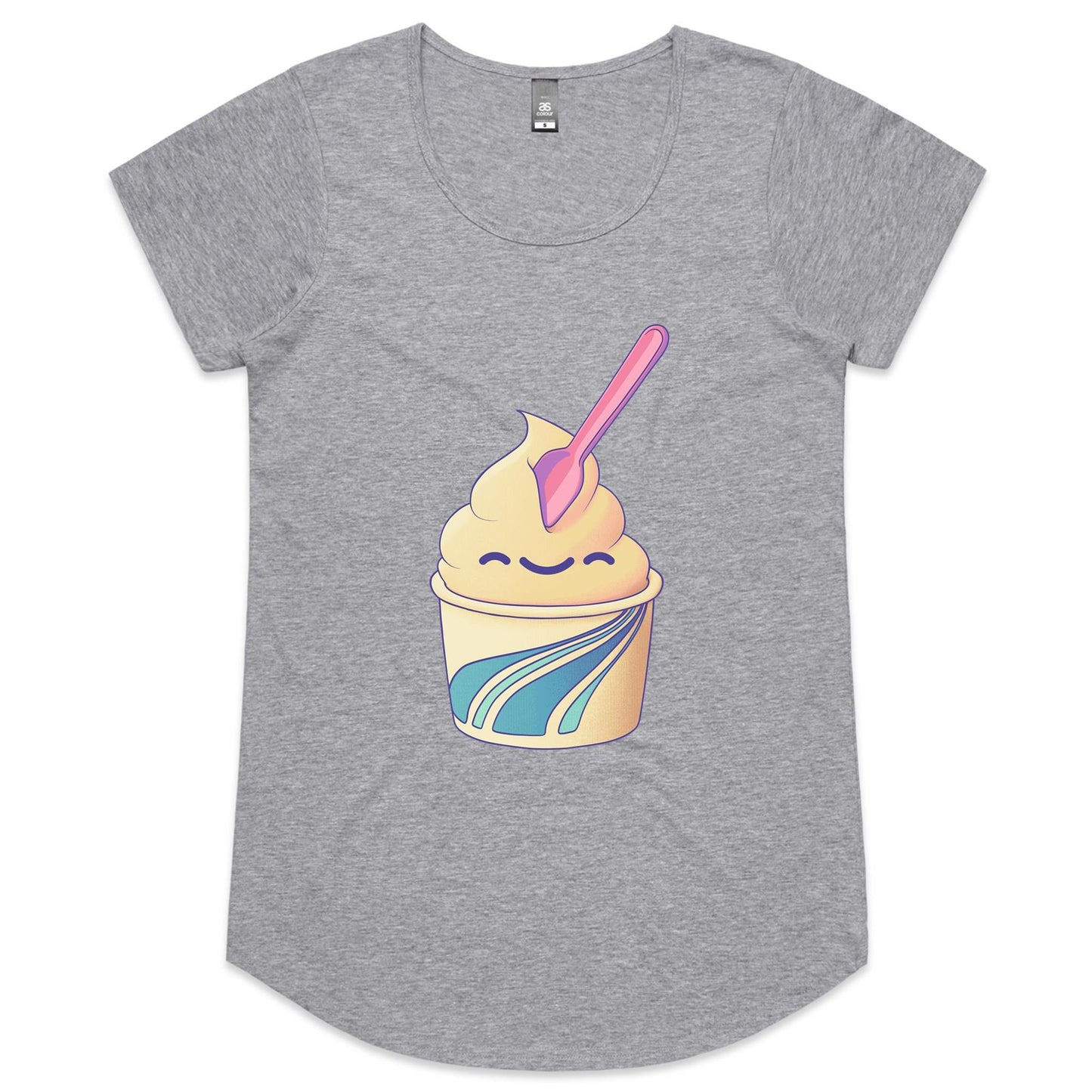 The Swirl Next Door - Women's Scoop Tee