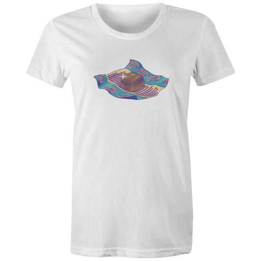 Sweet Around the Bush - Women's Organic Tee- Cool Graphic T-Shirts- Retro T-Shirts - Nostalgia Threads