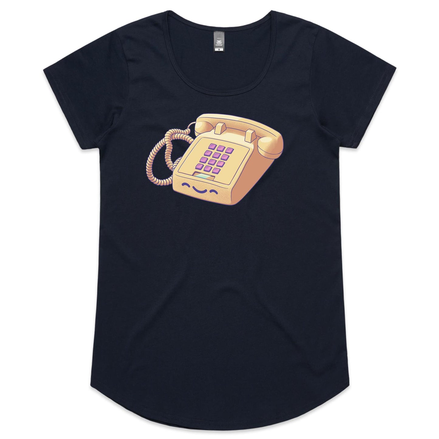 Ringing Home the Bacon - Womens Scoop Tee- Cool Graphic T-Shirts- Retro T-Shirts - Nostalgia Threads