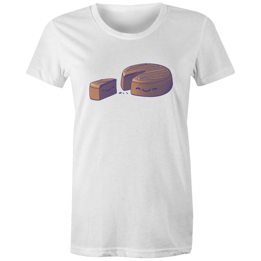 For Old Times' Cake - Women's Tee- Cool Graphic T-Shirts- Retro T-Shirts - Nostalgia Threads