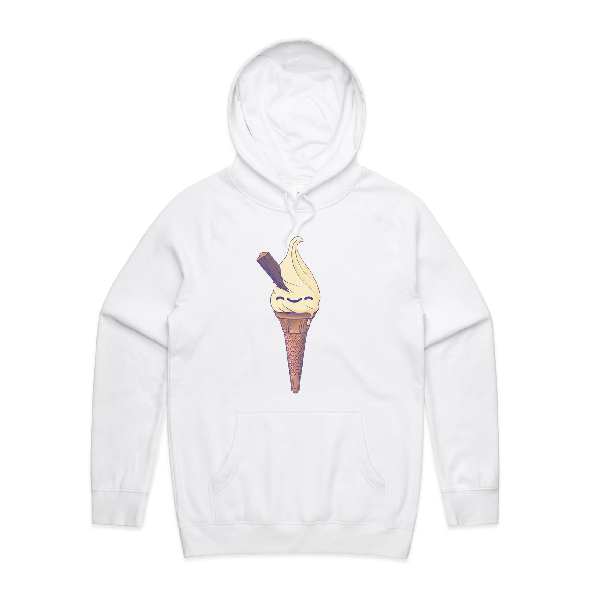 Hold the Cone - Unisex Hoodie- Cool Graphic T-Shirts- Retro T-Shirts - Nostalgia Threads