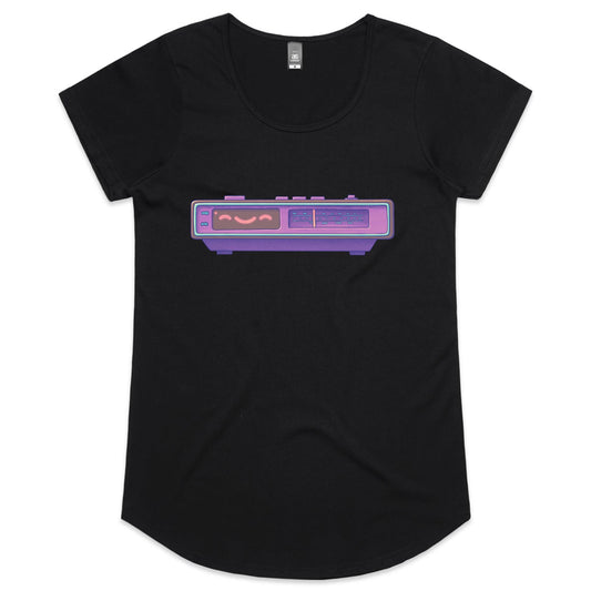 Sleep Calm & Carry On - Women's Scoop Tee- Cool Graphic T-Shirts- Retro T-Shirts - Nostalgia Threads