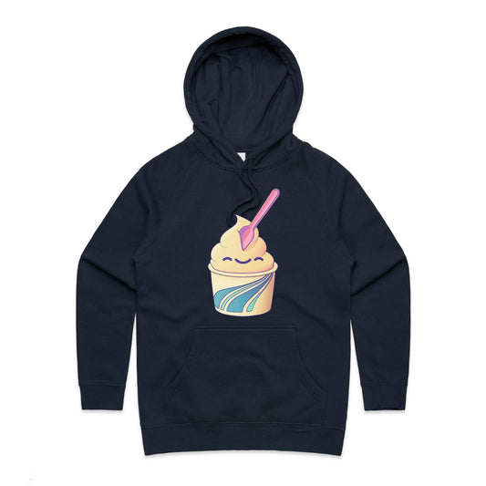The Swirl Next Door - Women's Hoodie- Cool Graphic T-Shirts- Retro T-Shirts - Nostalgia Threads