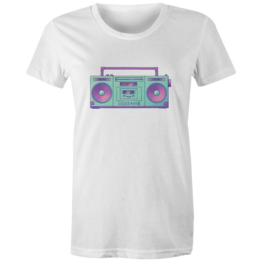 Orlando Boom - Women's Tee- Cool Graphic T-Shirts- Retro T-Shirts - Nostalgia Threads