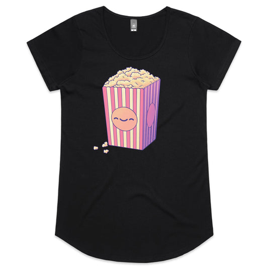 ZZ Pop - Women's Scoop Tee- Cool Graphic T-Shirts- Retro T-Shirts - Nostalgia Threads
