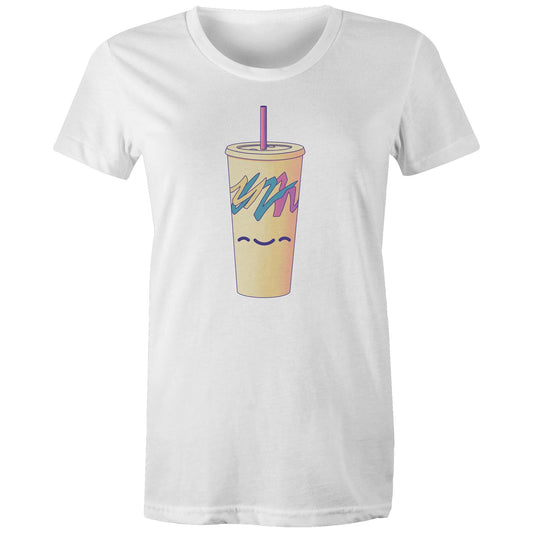 Running Cup That Hill - Women's Tee- Cool Graphic T-Shirts- Retro T-Shirts - Nostalgia Threads