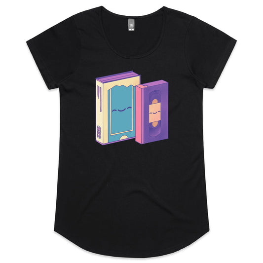 Rental Health Day - Women's Scoop Tee- Cool Graphic T-Shirts- Retro T-Shirts - Nostalgia Threads