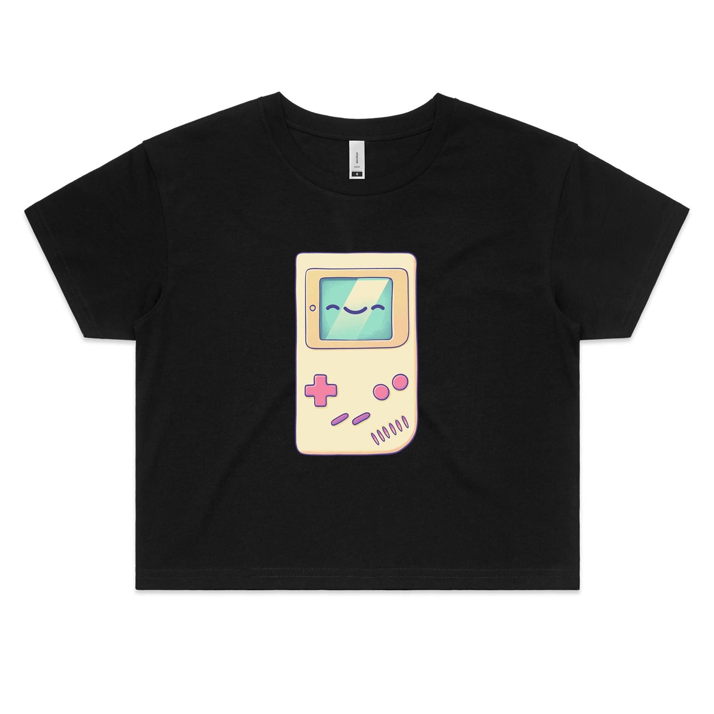 Glad you Game - Women's Crop Tee