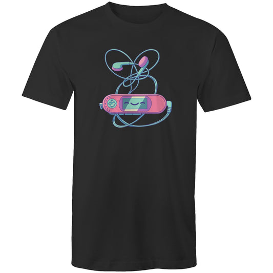 Mp3 & Easy - Men's Tee- Cool Graphic T-Shirts- Retro T-Shirts - Nostalgia Threads