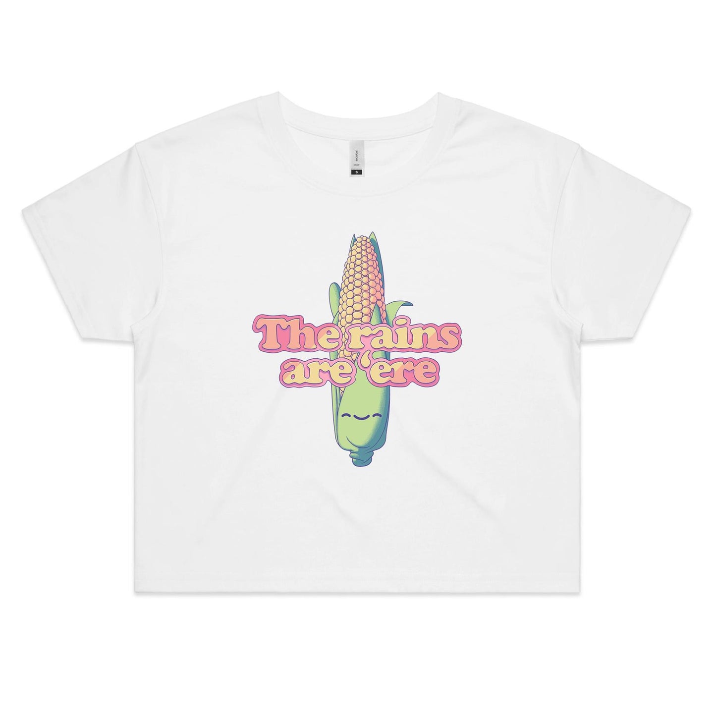 Calm before the Corn - Women's Crop Tee