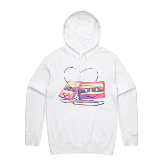 The Tape of Things to Come - Unisex Hoodie- Cool Graphic T-Shirts- Retro T-Shirts - Nostalgia Threads
