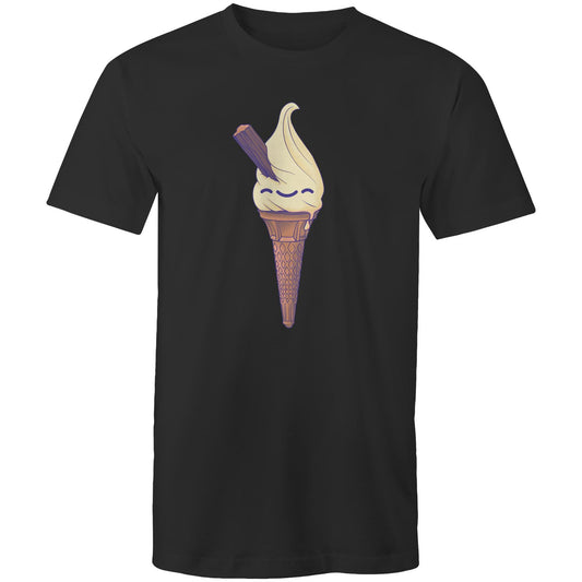 Hold the Cone - Men's Tee- Cool Graphic T-Shirts- Retro T-Shirts - Nostalgia Threads