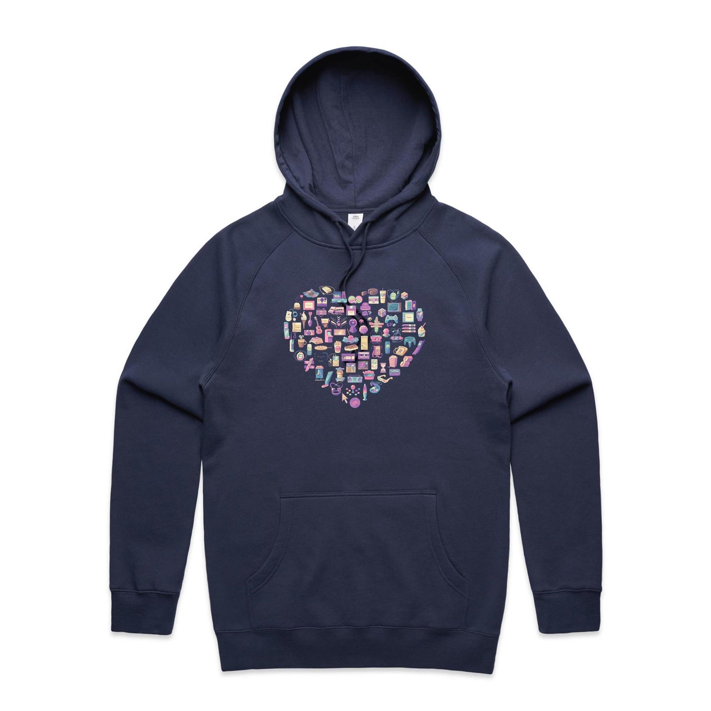 Art Shaped Box - Unisex Hoodie- Cool Graphic T-Shirts- Retro T-Shirts - Nostalgia Threads