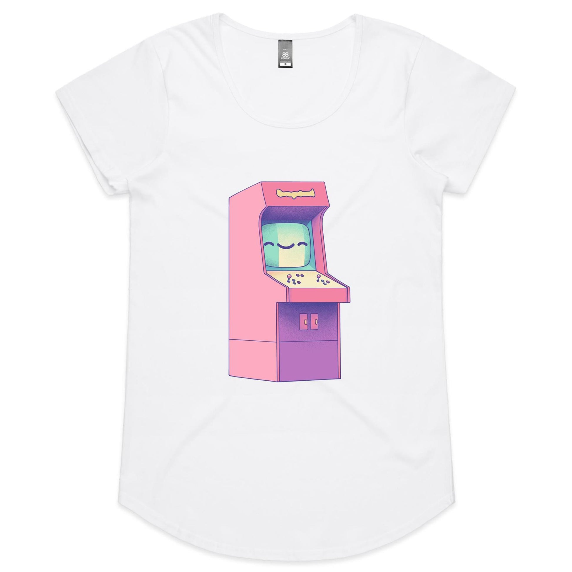 Room for Amusement - Women's Scoop Tee- Cool Graphic T-Shirts- Retro T-Shirts - Nostalgia Threads