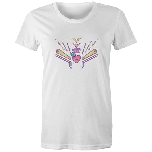 By the Pin of your Teeth - Women's Tee- Cool Graphic T-Shirts- Retro T-Shirts - Nostalgia Threads