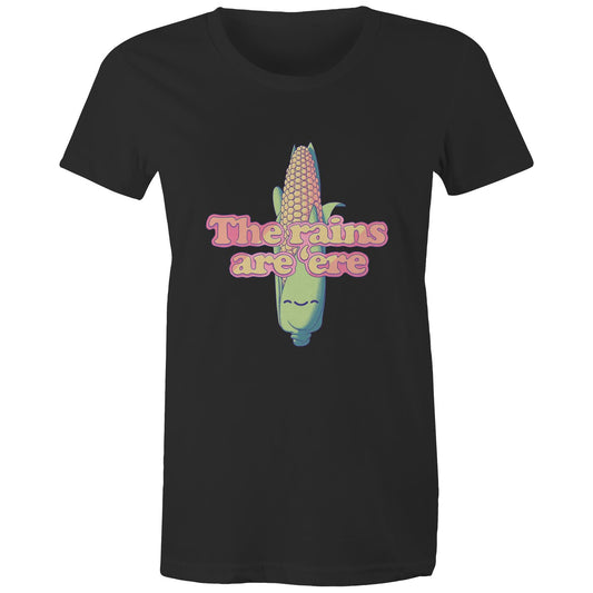 Calm before the Corn - Women's Tee- Cool Graphic T-Shirts- Retro T-Shirts - Nostalgia Threads