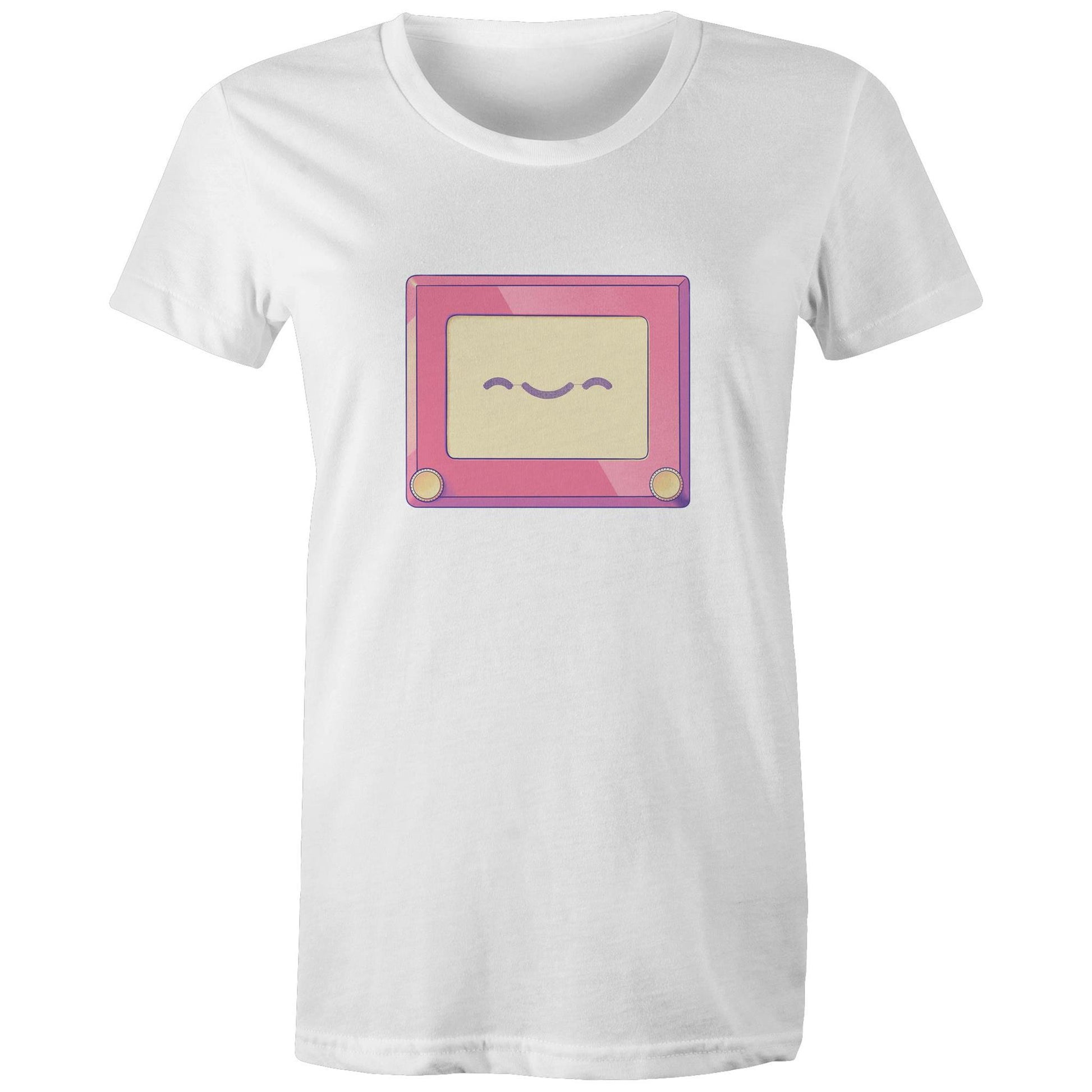 The Home Sketch - Women's Tee- Cool Graphic T-Shirts- Retro T-Shirts - Nostalgia Threads