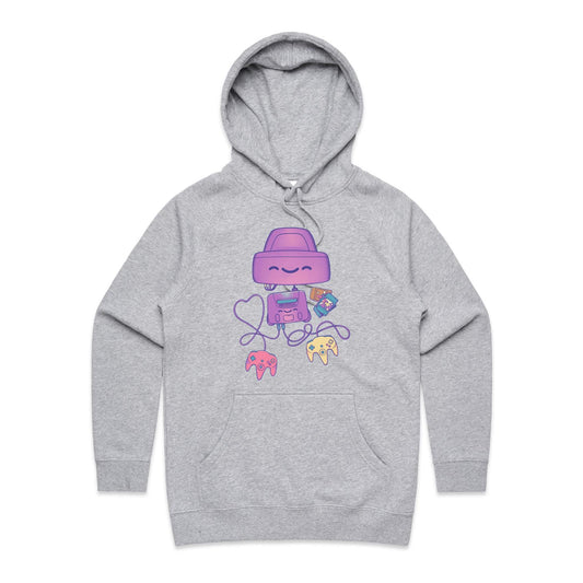 Cartridge loaded, Weekend exploded - Women's Hoodie- Cool Graphic T-Shirts- Retro T-Shirts - Nostalgia Threads