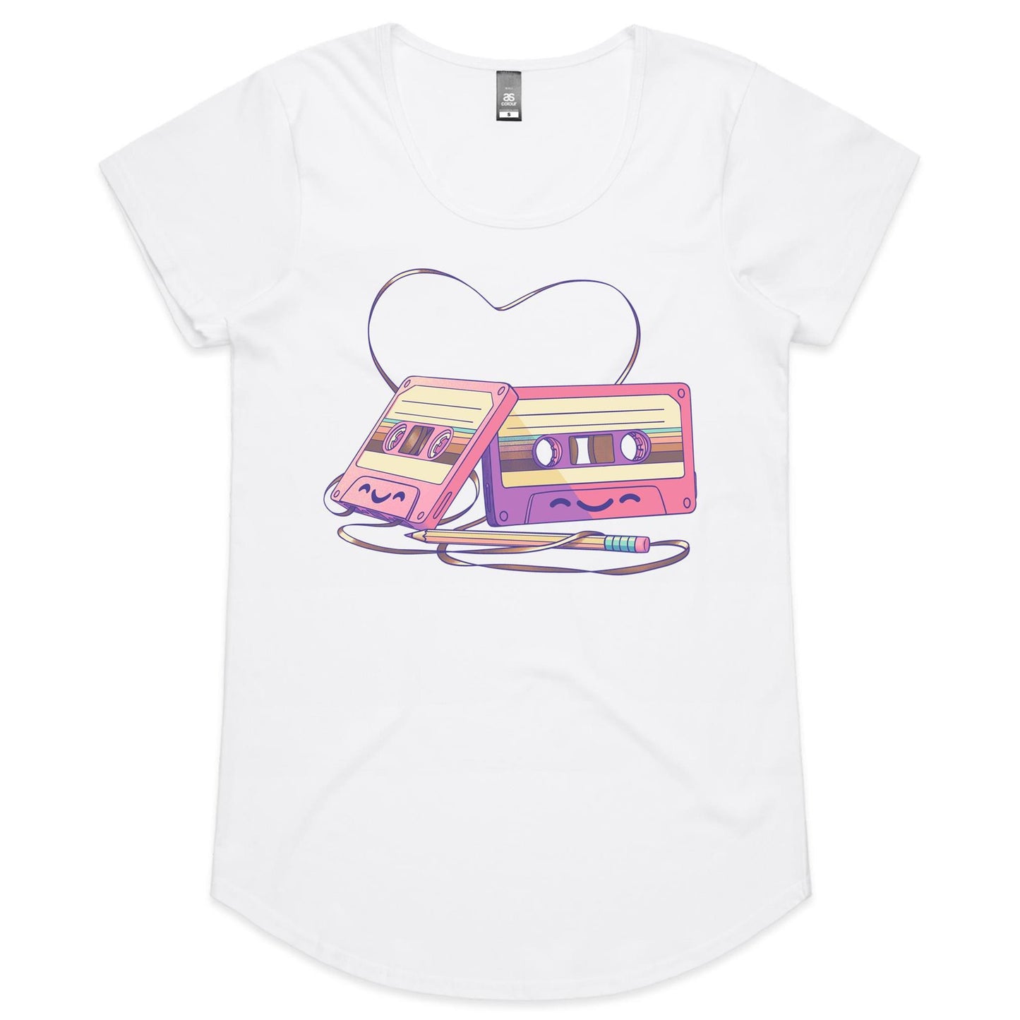 The Tape of Things to Come - Women's Scoop Tee