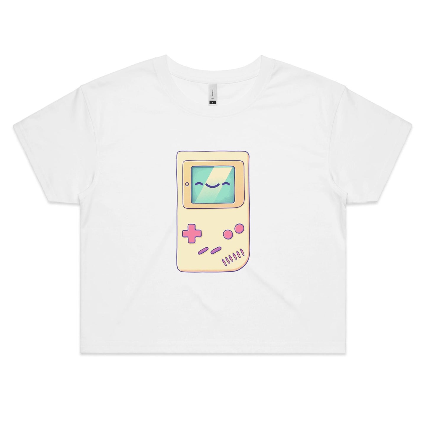 Glad you Game - Women's Crop Tee