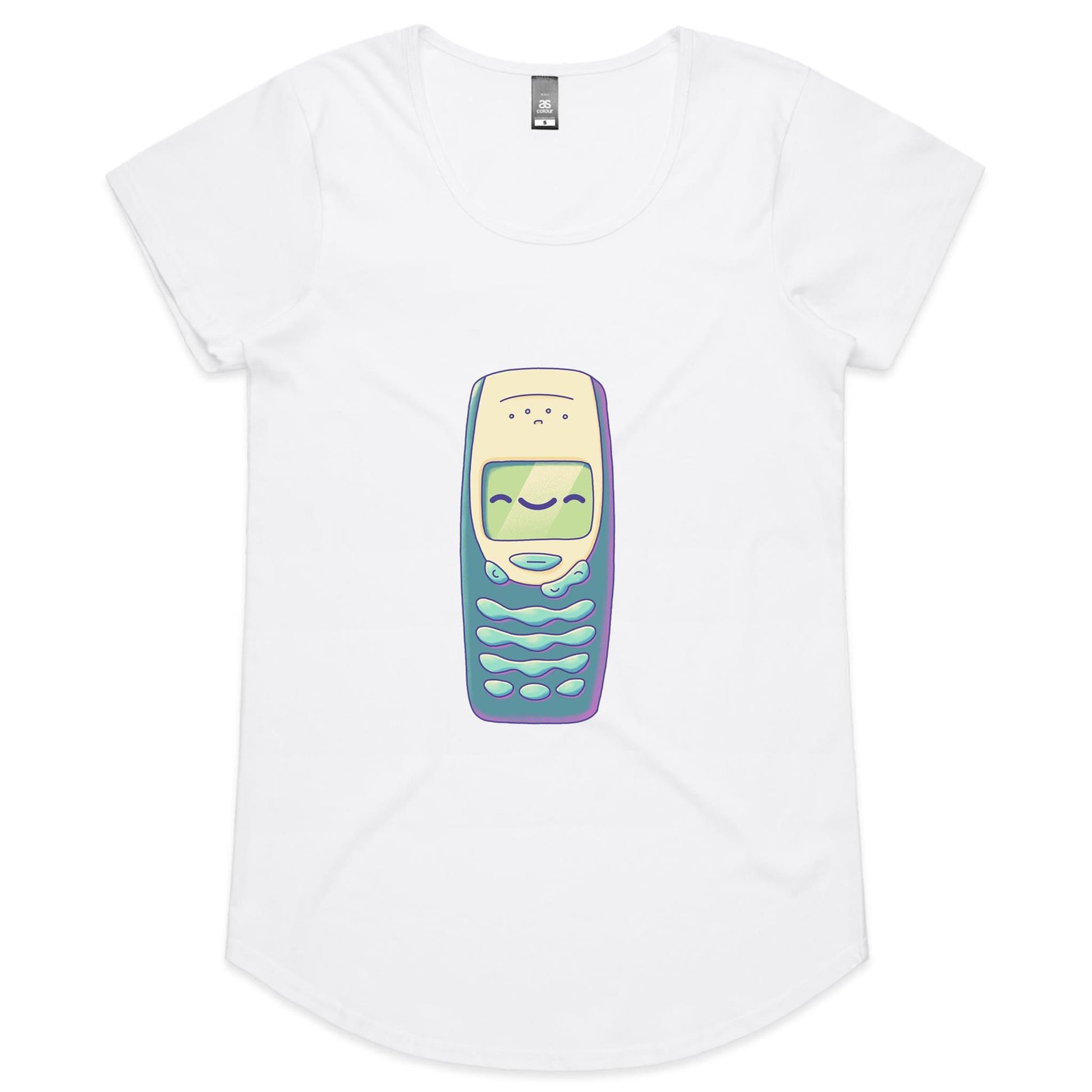 A Hard Cell - Womens Scoop Tee- Cool Graphic T-Shirts- Retro T-Shirts - Nostalgia Threads