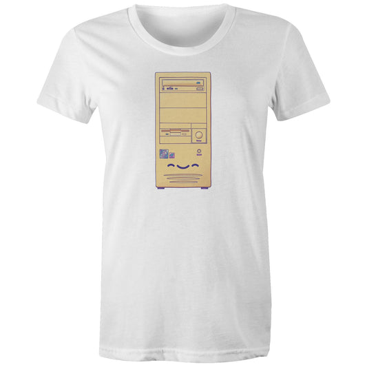 In the Final Tower - Women's Organic Tee- Cool Graphic T-Shirts- Retro T-Shirts - Nostalgia Threads