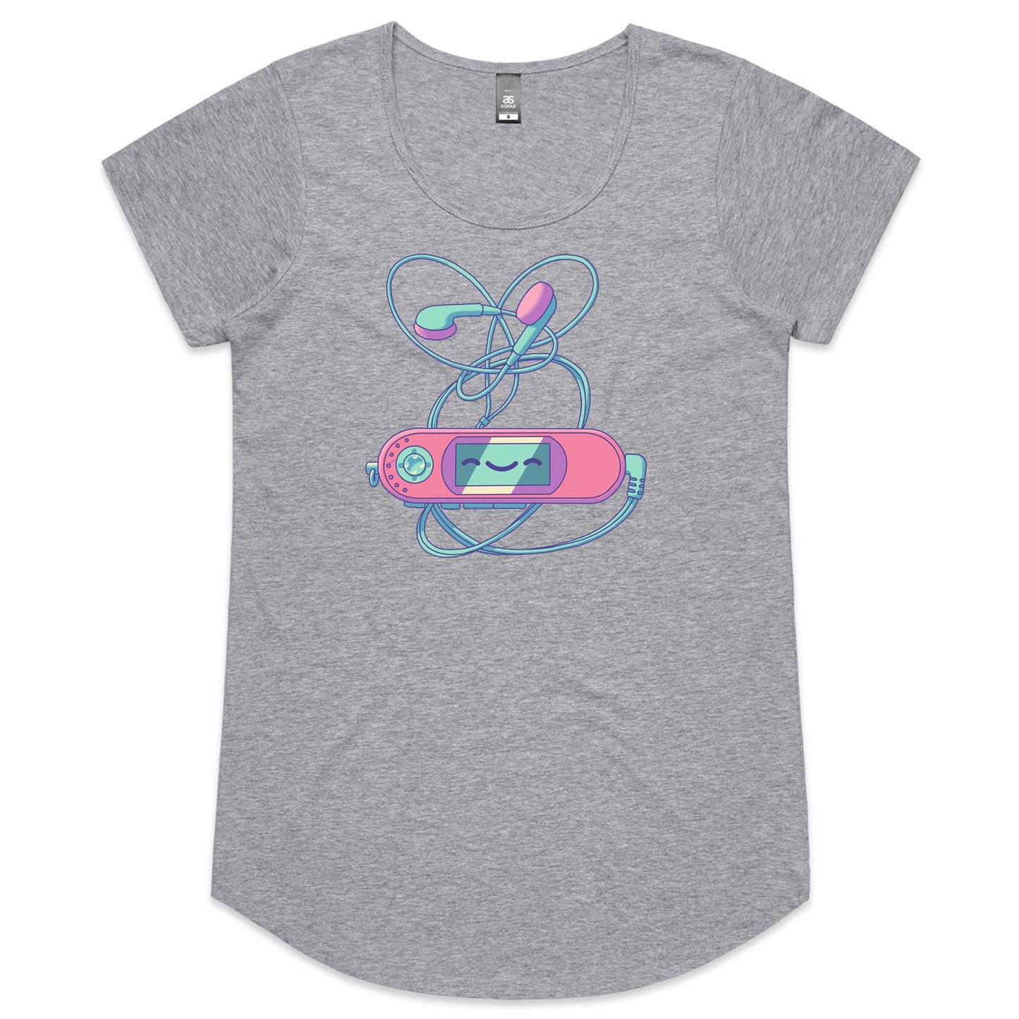 Mp3 & Easy - Women's Scoop Tee