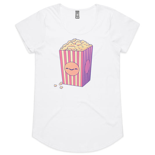 ZZ Pop - Women's Scoop Tee- Cool Graphic T-Shirts- Retro T-Shirts - Nostalgia Threads
