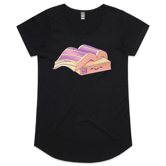 Book in the Day - Women's Scoop Tee- Cool Graphic T-Shirts- Retro T-Shirts - Nostalgia Threads