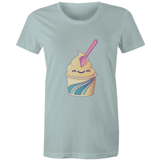 The Swirl Next Door - Women's Tee- Cool Graphic T-Shirts- Retro T-Shirts - Nostalgia Threads
