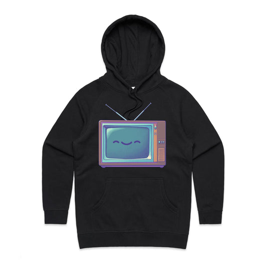 Screen Better Days - Women's Hoodie- Cool Graphic T-Shirts- Retro T-Shirts - Nostalgia Threads