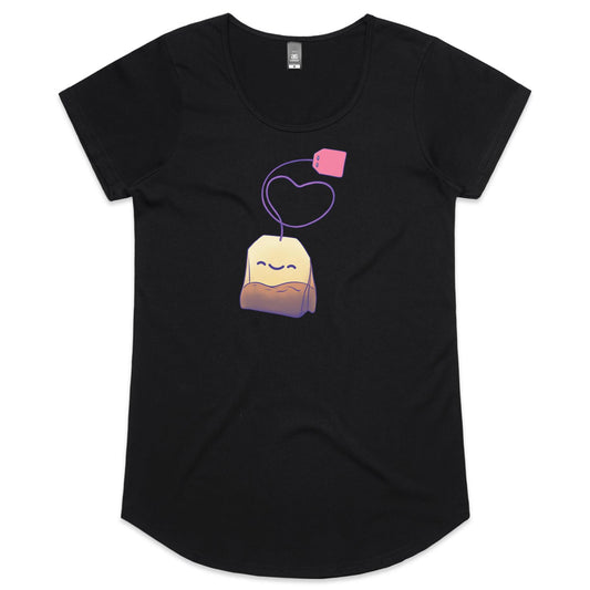 Footloose & Fancy Tea - Women's Scoop Tee- Cool Graphic T-Shirts- Retro T-Shirts - Nostalgia Threads