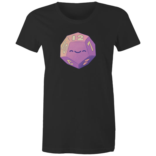 The Dice is Right - Women's Organic Tee- Cool Graphic T-Shirts- Retro T-Shirts - Nostalgia Threads