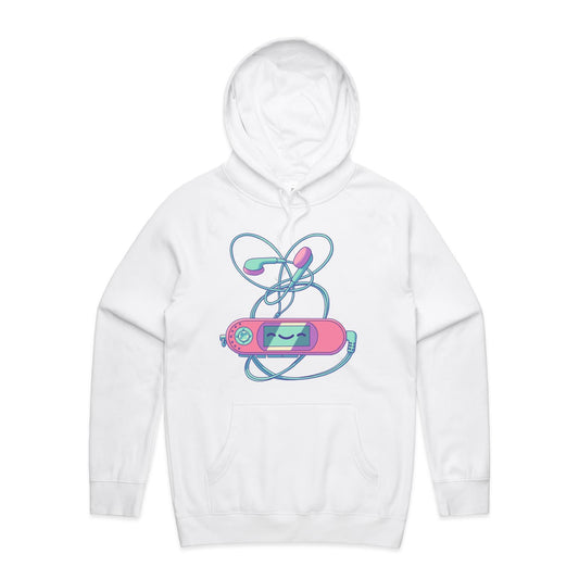 Mp3 & Easy - Unisex Hoodie- Cool Graphic T-Shirts- Retro T-Shirts - Nostalgia Threads