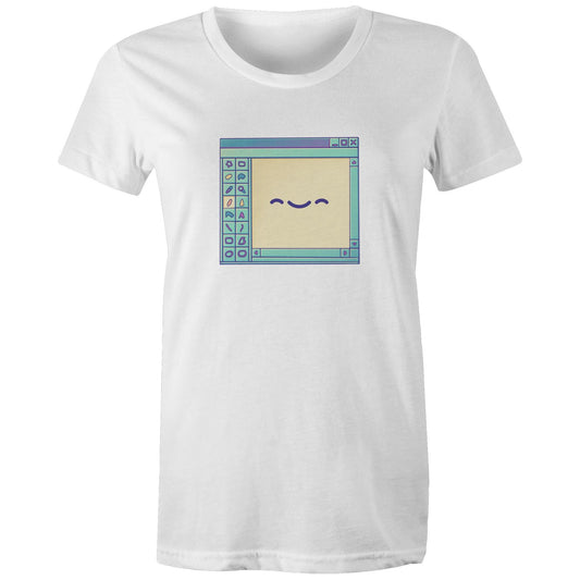 Don't go Breaking my Art - Women's Organic Tee- Cool Graphic T-Shirts- Retro T-Shirts - Nostalgia Threads