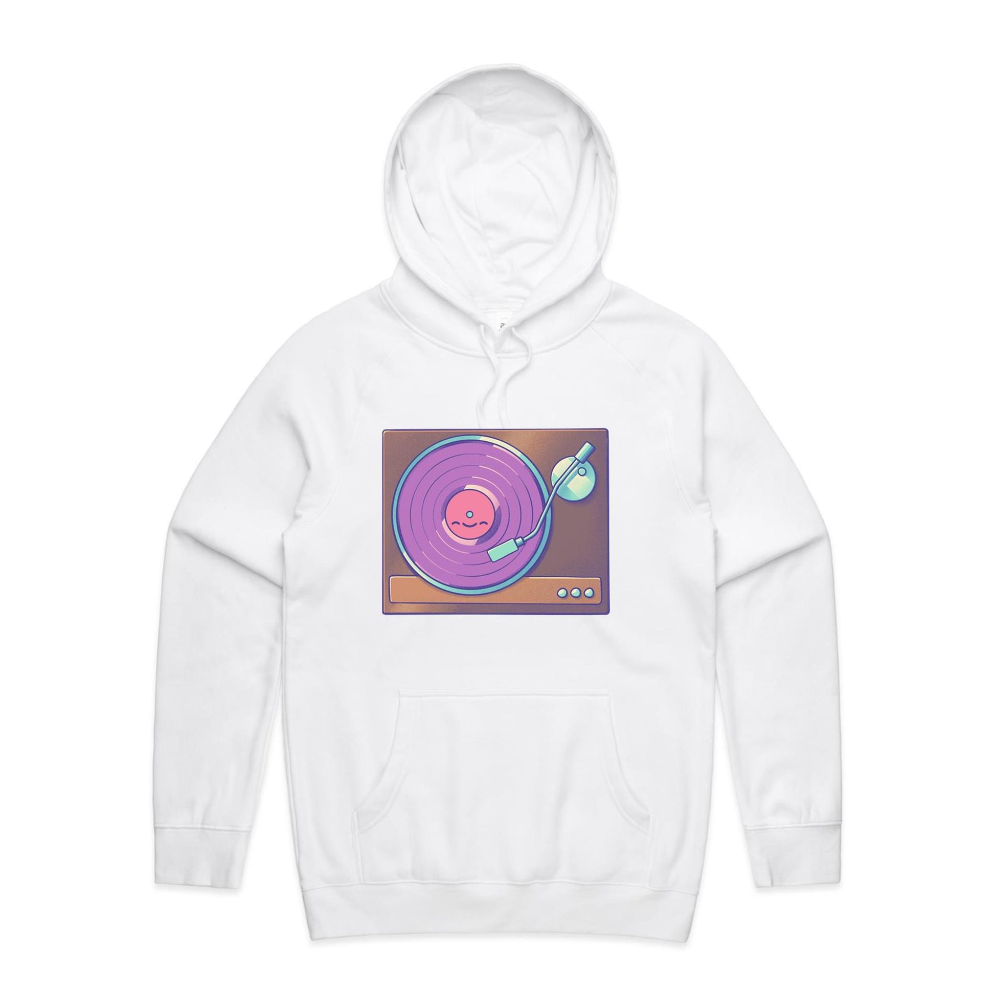 Vinyl Resting Place - Unisex Hoodie- Cool Graphic T-Shirts- Retro T-Shirts - Nostalgia Threads