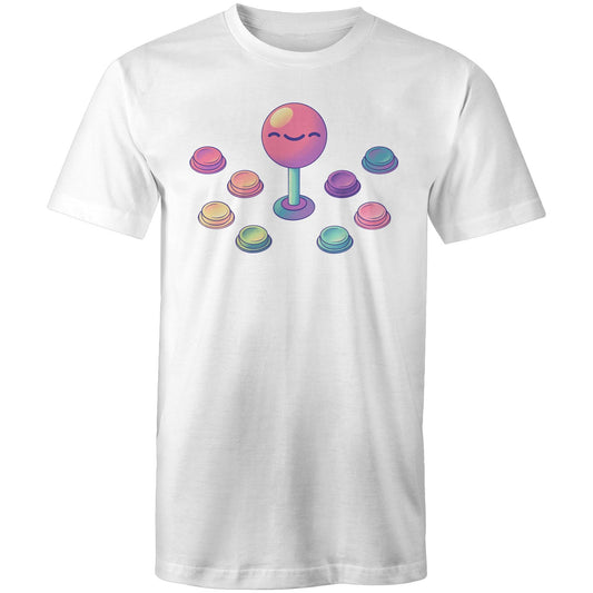 Be Arcade, Be Very Arcade - Men's Tee- Cool Graphic T-Shirts- Retro T-Shirts - Nostalgia Threads