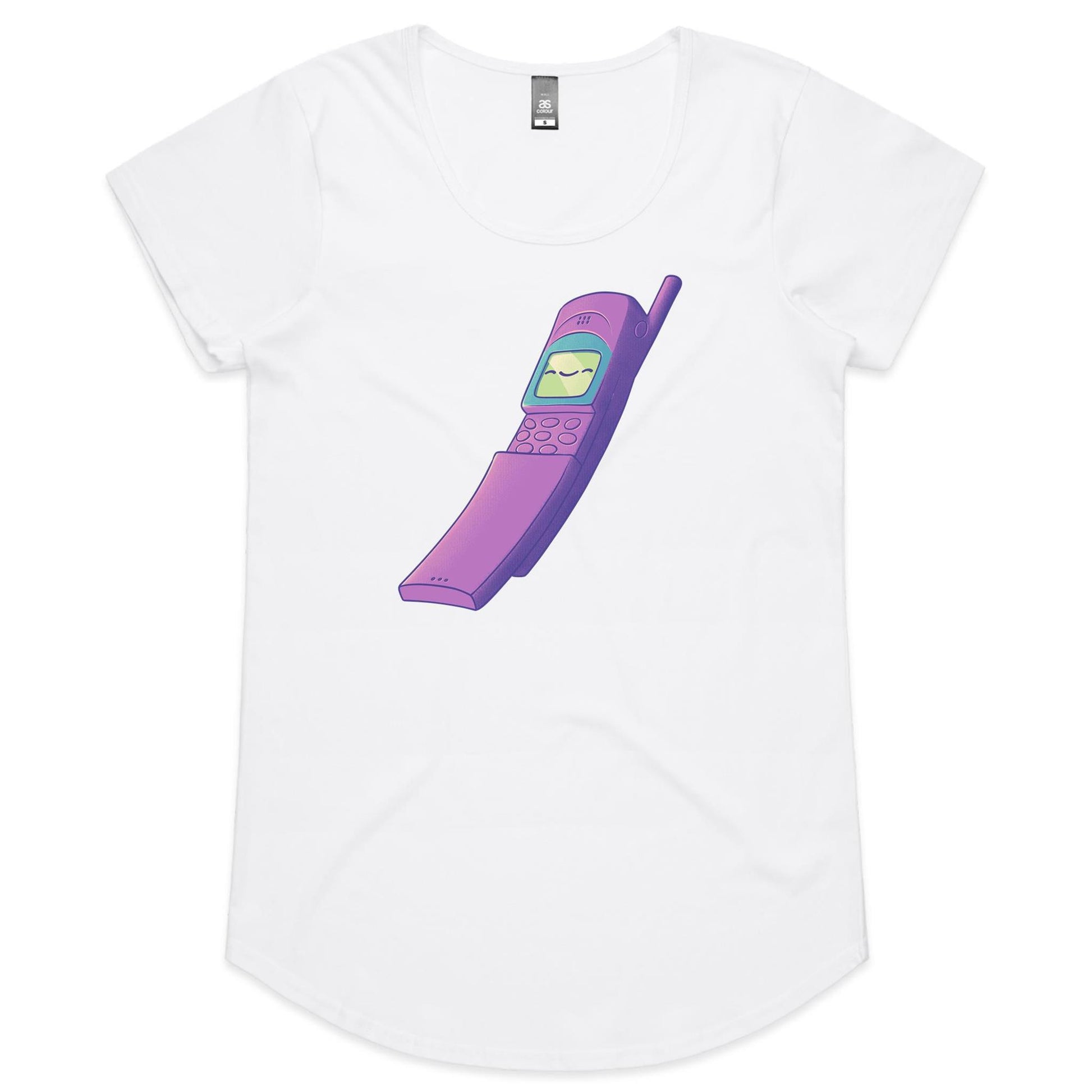 Other Slide of the Tracks - Women's Scoop Tee- Cool Graphic T-Shirts- Retro T-Shirts - Nostalgia Threads
