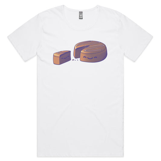 For Old Times' Cake - Men's Scoop Tee- Cool Graphic T-Shirts- Retro T-Shirts - Nostalgia Threads
