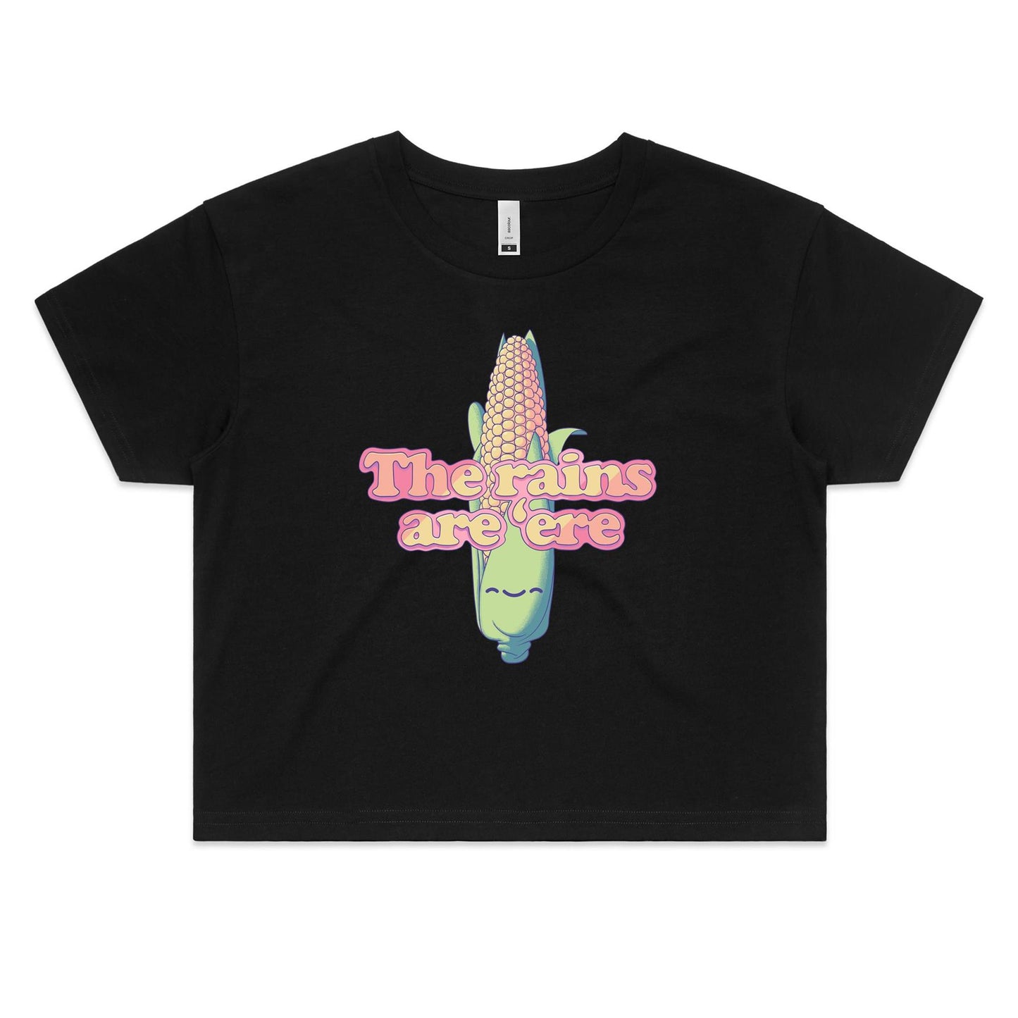 Calm before the Corn - Women's Crop Tee