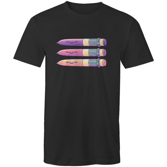 Hard to Pen Down - Men's Tee- Cool Graphic T-Shirts- Retro T-Shirts - Nostalgia Threads