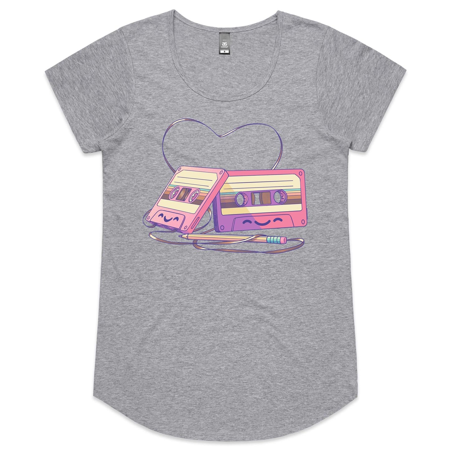 The Tape of Things to Come - Women's Scoop Tee
