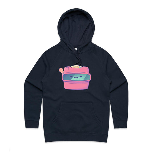 In the Click of Time - Women's Hoodie- Cool Graphic T-Shirts- Retro T-Shirts - Nostalgia Threads