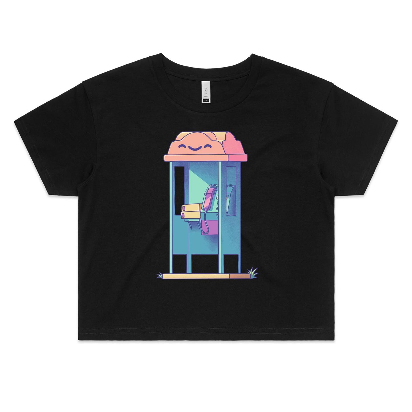 The Twilight Phone - Women's Crop Tee