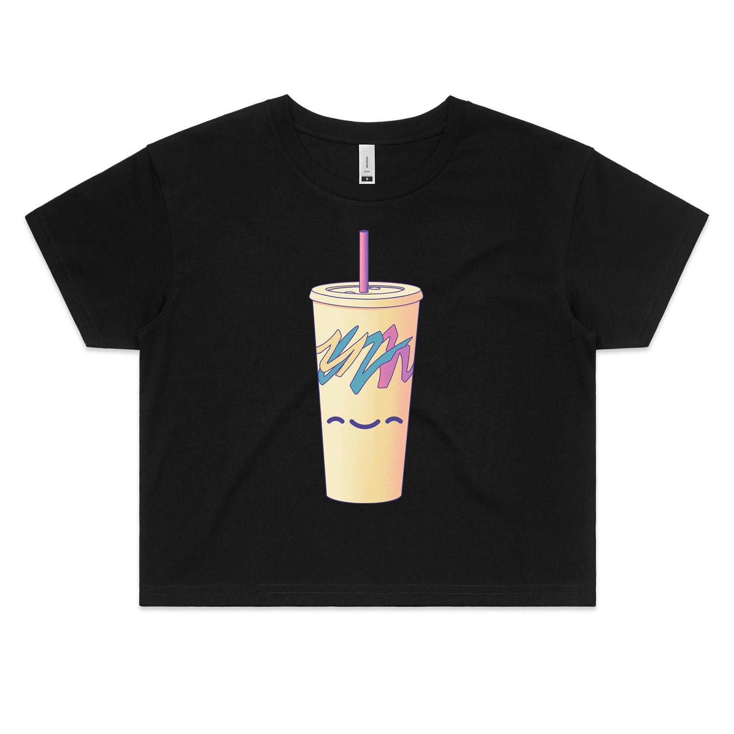 Running Cup That Hill - Women's Crop Tee