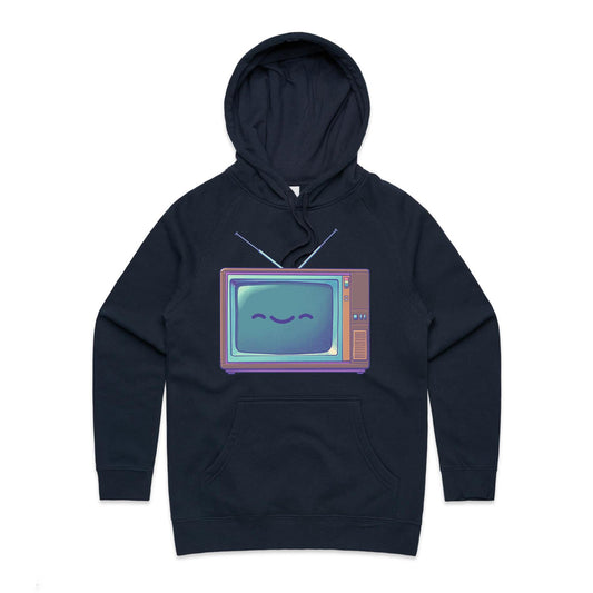 Screen Better Days - Women's Hoodie- Cool Graphic T-Shirts- Retro T-Shirts - Nostalgia Threads