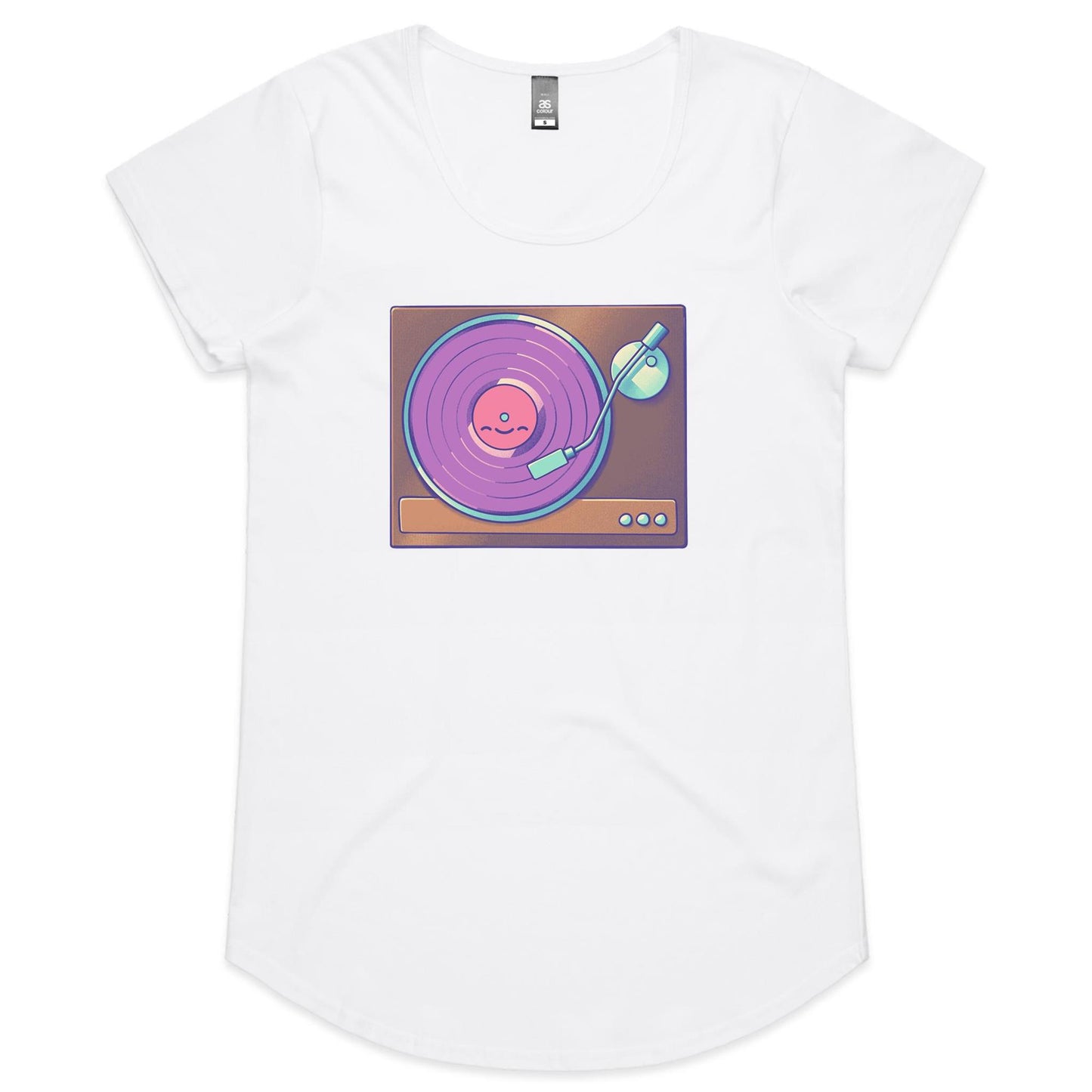 Vinyl Resting Place - Women's Scoop Tee