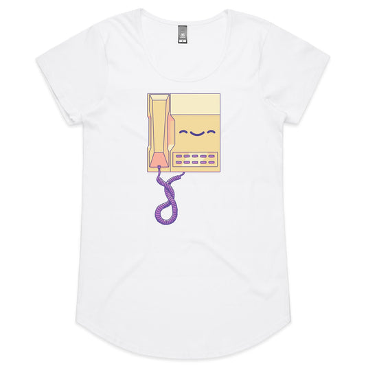 Telstra Goodrem - Women's Scoop Tee- Cool Graphic T-Shirts- Retro T-Shirts - Nostalgia Threads