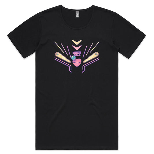 By the Pin of your Teeth - Men's Scoop Tee- Cool Graphic T-Shirts- Retro T-Shirts - Nostalgia Threads