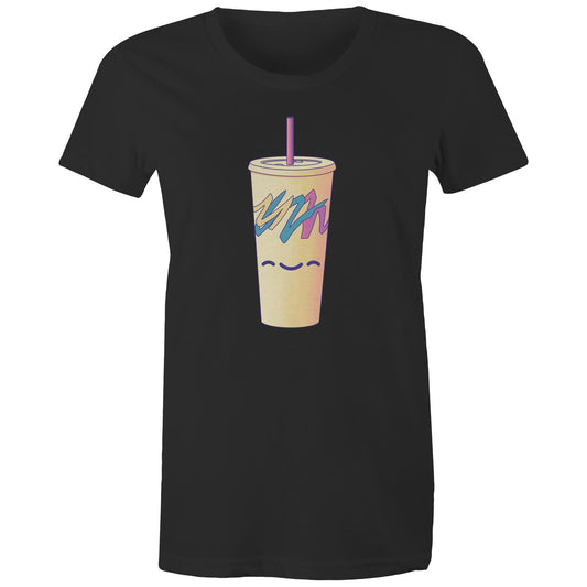 Running Cup That Hill - Women's Tee- Cool Graphic T-Shirts- Retro T-Shirts - Nostalgia Threads